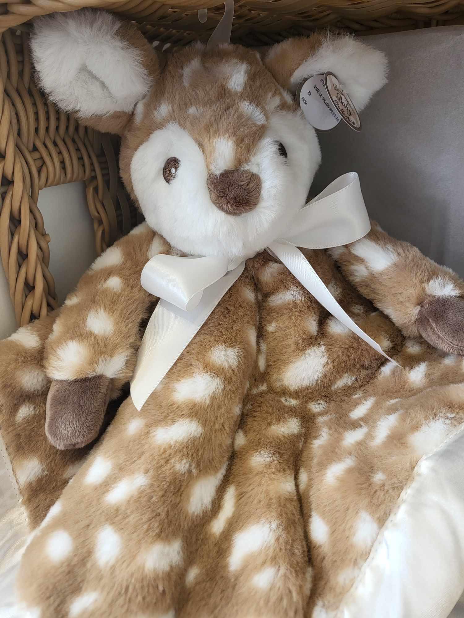 Bearington Fawn Comfort Blanket – Teddy Necessities
