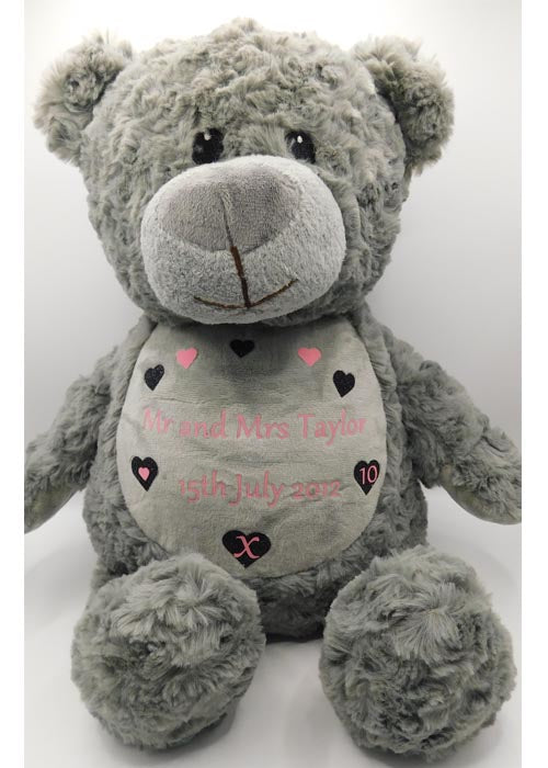 Wedding Gift | Anniversary Gift | Personalised Teddy Bear | Valentines Present