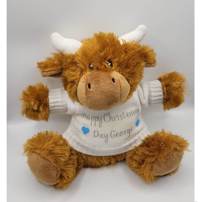 Dress your own 'Mumbles' Highland Cow/ Teddy Bear/ Gift/ Birthday/ Christmas Gift/ Cow