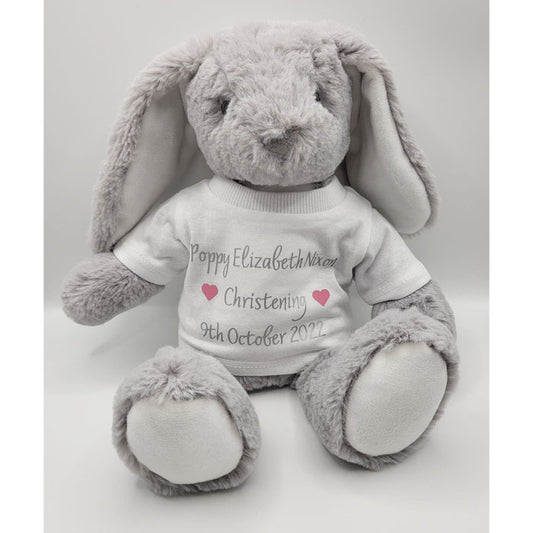 A personalised Christening teddy bear/ Teddy Bear/ Baptism/ New baby teddy bear/ Christening gifts/ Gift