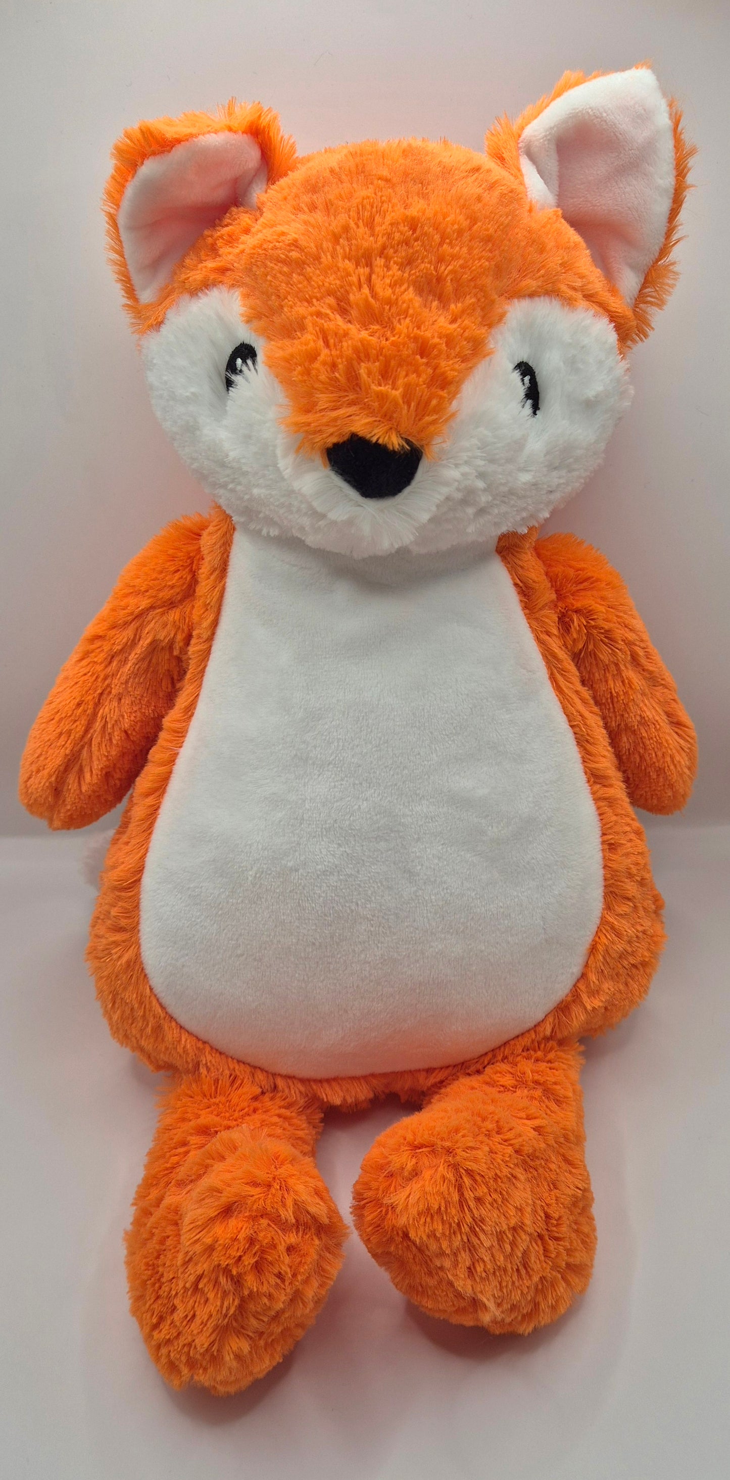 Large personalised Fox/ Frog/ Giraffe / Elephant Teddy Bear - Perfect Birthday Gift/ New Baby Gift/ Christening