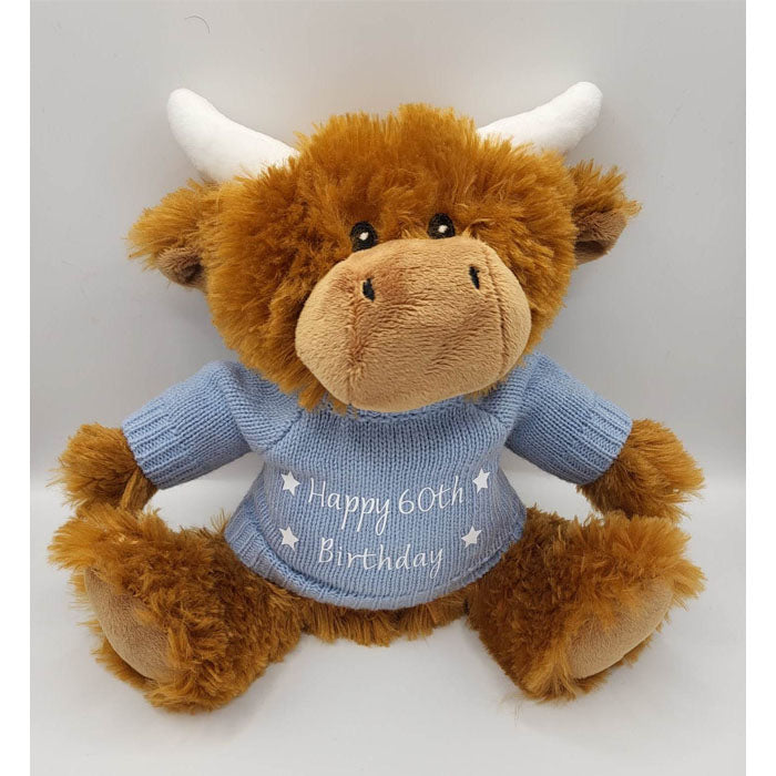 Dress your own 'Mumbles' Highland Cow/ Teddy Bear/ Gift/ Birthday/ Christmas Gift/ Cow