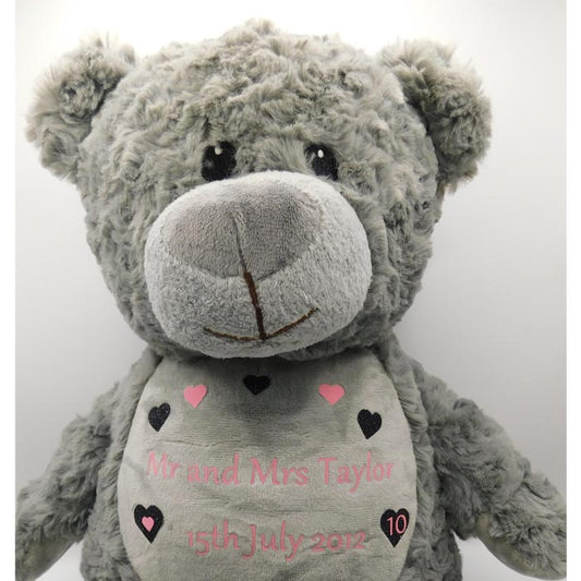 Wedding Gift | Anniversary Gift | Personalised Teddy Bear | Valentines Present