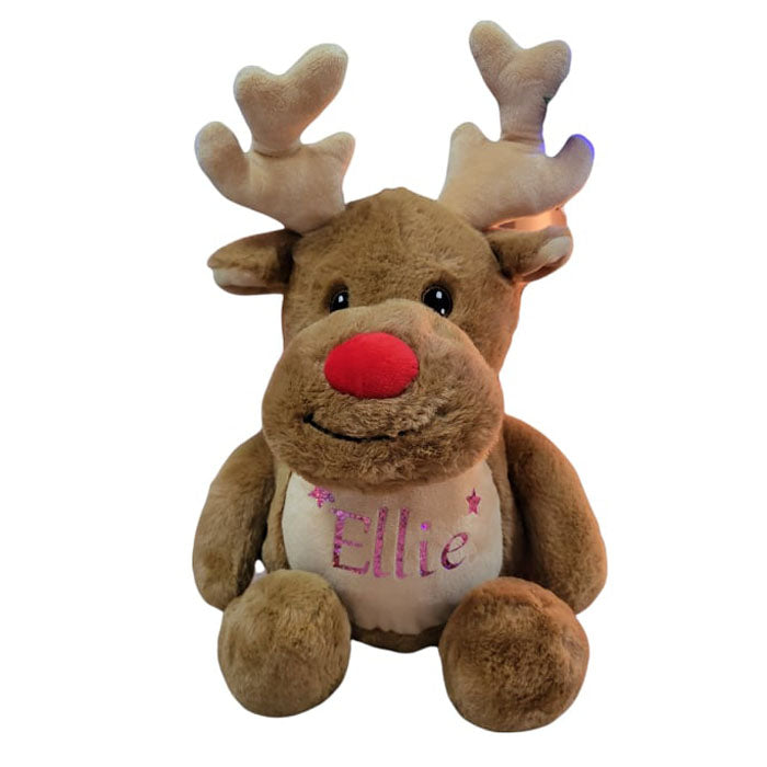 Personalised Christmas Reindeer | First Christmas teddy | Christmas Gift | Bear | Your Name Teddy |