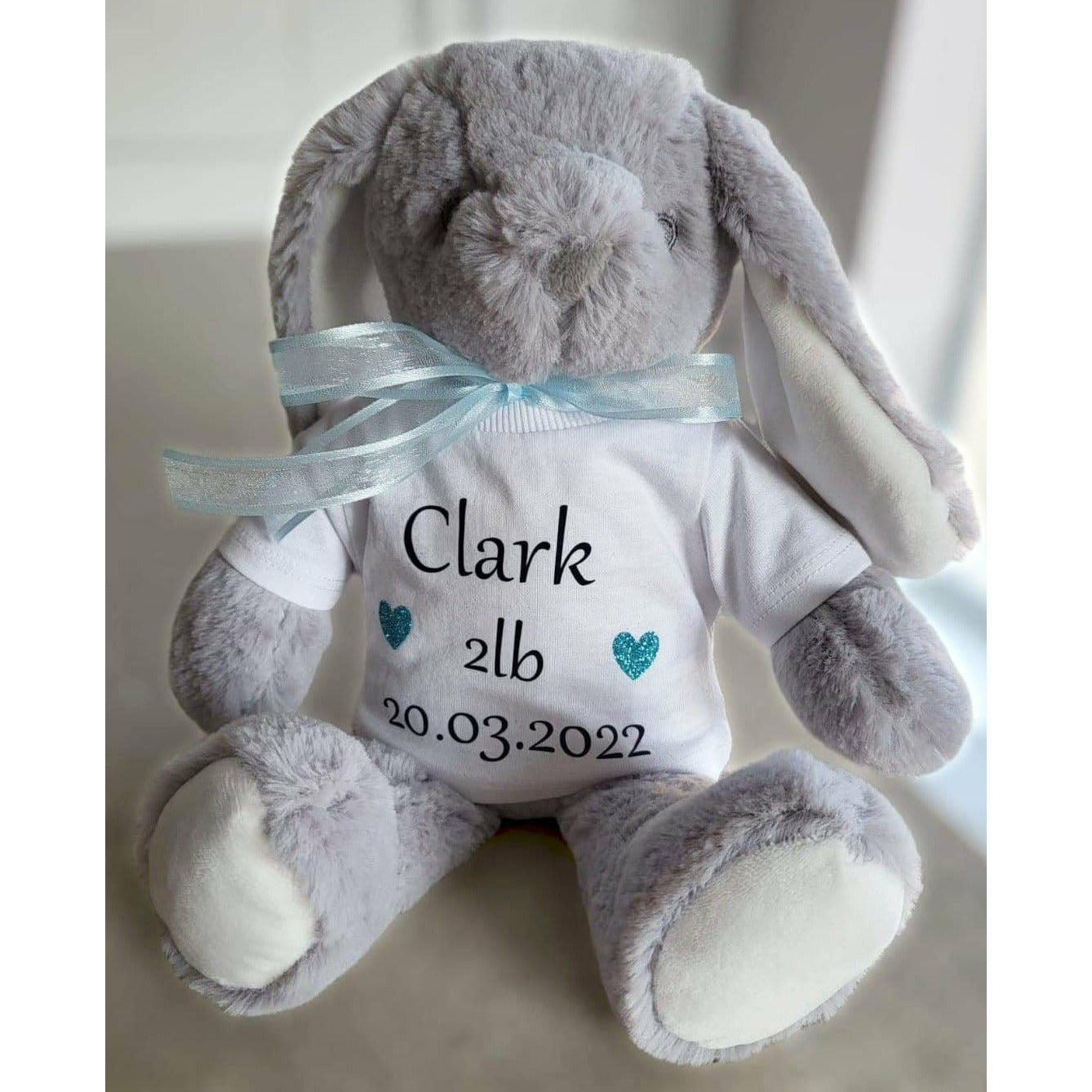New baby teddy bear / 1st birthday/ Christening gifts/ Welcoming gift