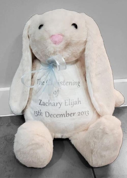 Personalised New Baby Teddy | Birth Gift | New Baby Gift | Christening Gift | Bear | Your Name Teddy | Baby Shower Gift |